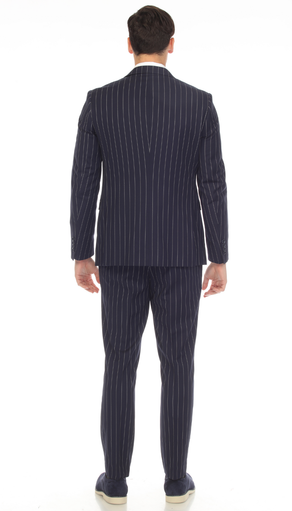Newbury Peak Lapel Double Breasted Slim Fit Suit